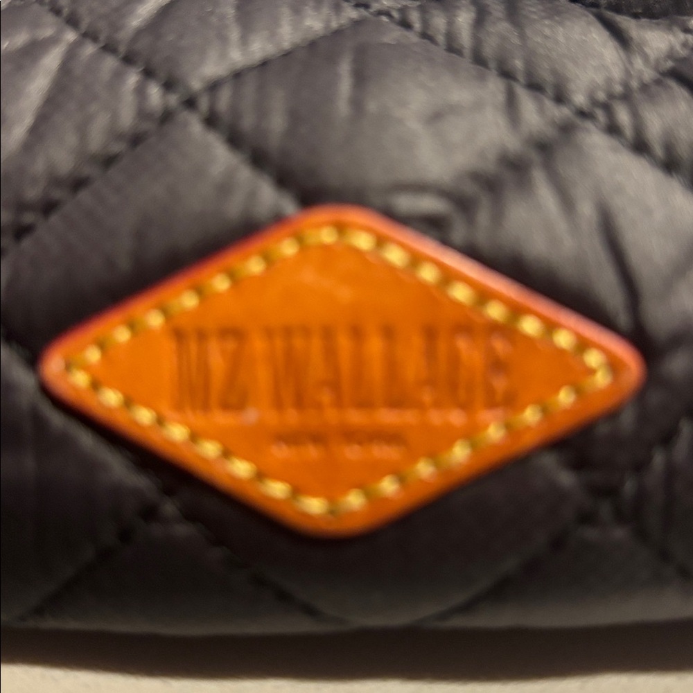 MZ Wallace Quilted Black Crossbody Bag - Picture 4 of 5